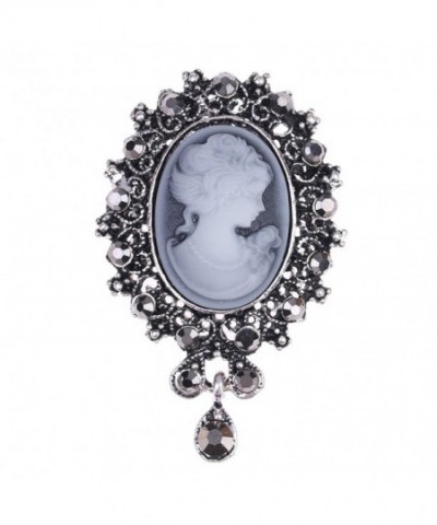 Vintage Elegant Victorian Crystal br000017 2