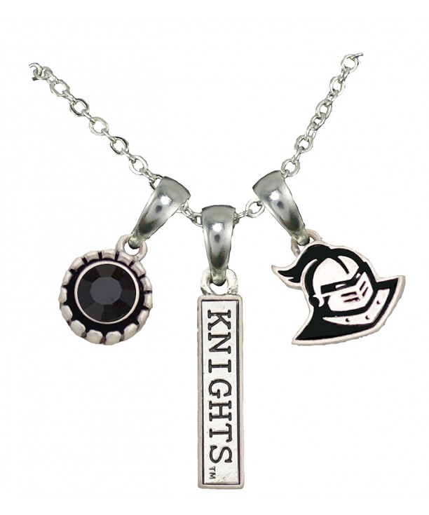 Central Florida Knights Crystal Necklace
