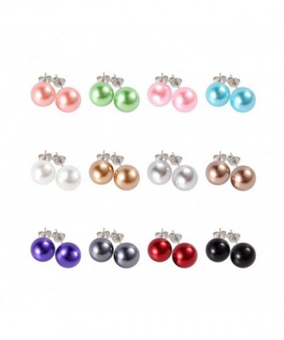 12pairs Assorted Wholesale Earrings Stainless