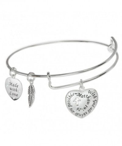 Sterling Christian Possible Ajustable Bracelet