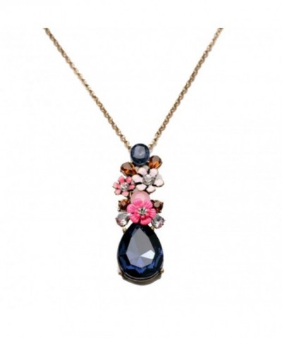 Peony T Rhinestone Multi color Gemstone water drop