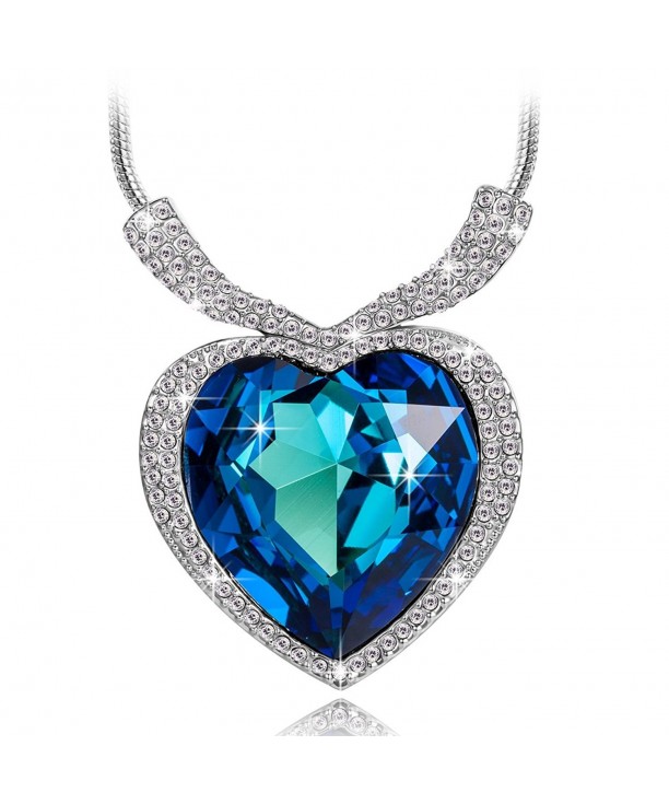 QIANSE Necklace Swarovski Necklaces Anniversary