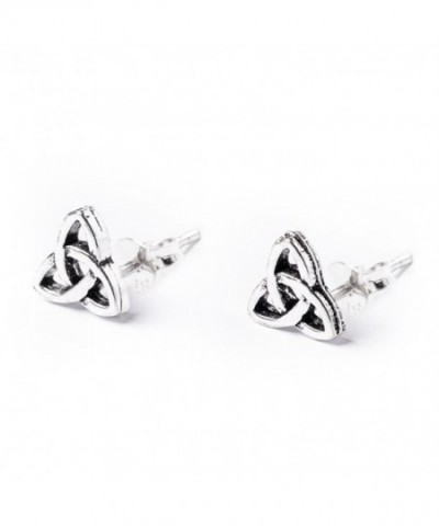 81stgeneration Womens Sterling Trinity Earrings