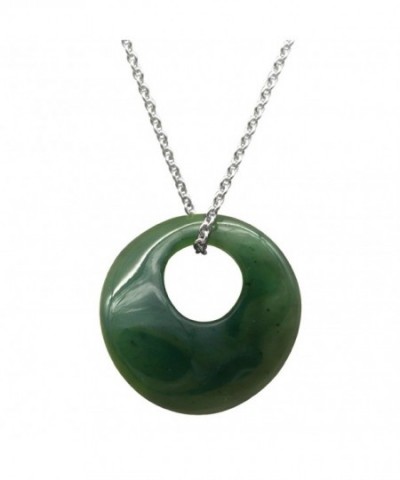 STELLIA Oculus Jade Necklace Adjustable