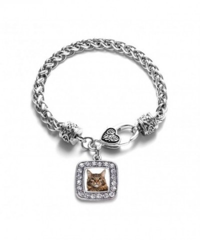 Classic Silver Plated Crystal Bracelet