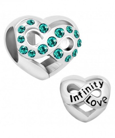 LovelyCharms Infinity Heart European Bracelets