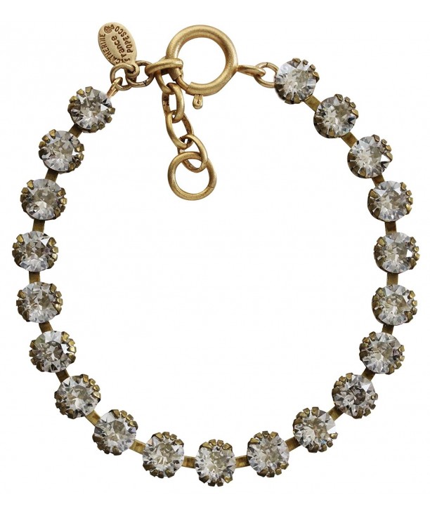 Catherine Popesco Goldtone Tennis Bracelet