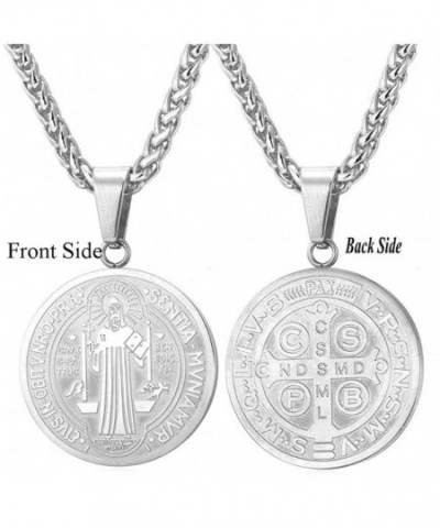Stainless Benedict Pendant Necklace Jewelry