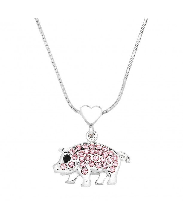 Liavys Piggy Pendant Fashionable Necklace