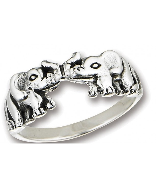 925 Sterling Silver Elephant Trunks