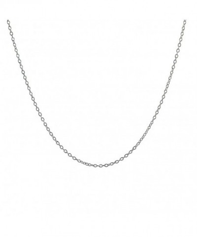 Sterling Silver 1mm Cable Chain