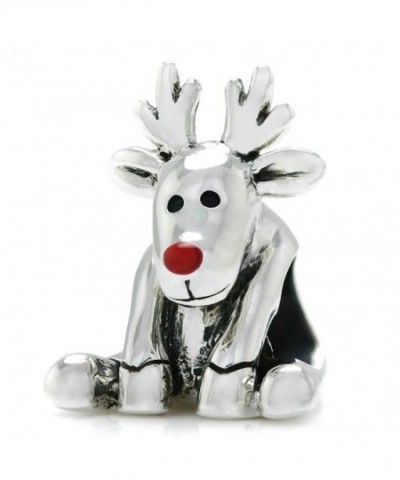 Reindeer Christmas Sterling Compatible Bracelets
