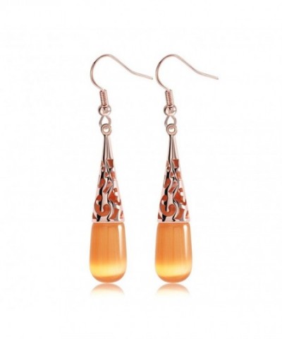 uPrimor Elegant Plated Stone Earring