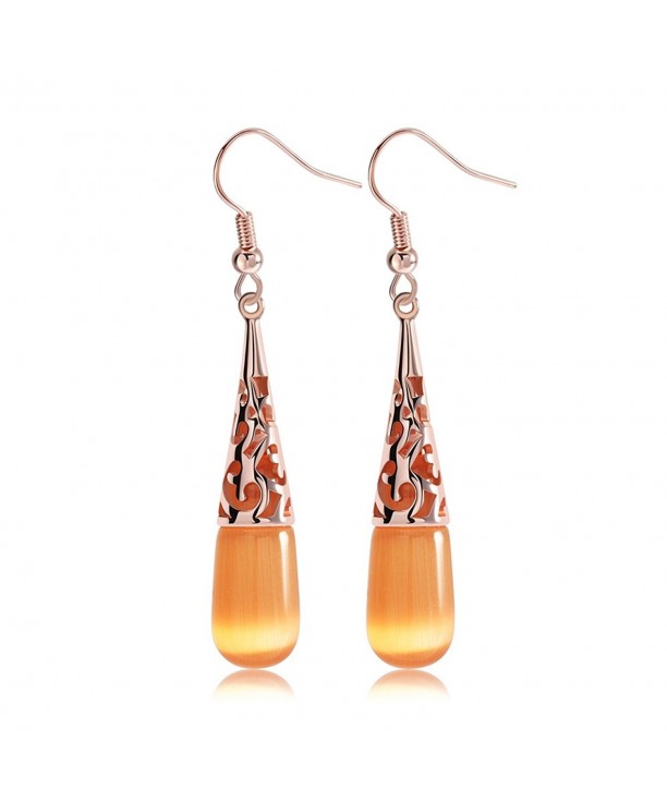 uPrimor Elegant Plated Stone Earring