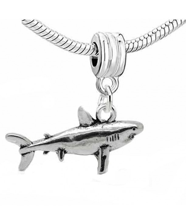 Shark Dangle Charm Snake Bracelet