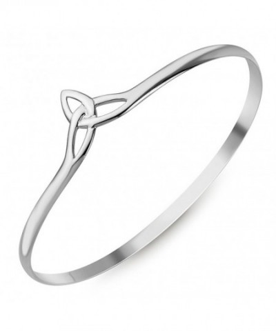 Sterling Triquetra Trinity Triangle Bracelet