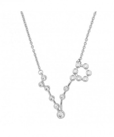 Sterling Forever Pisces Constellation Necklace