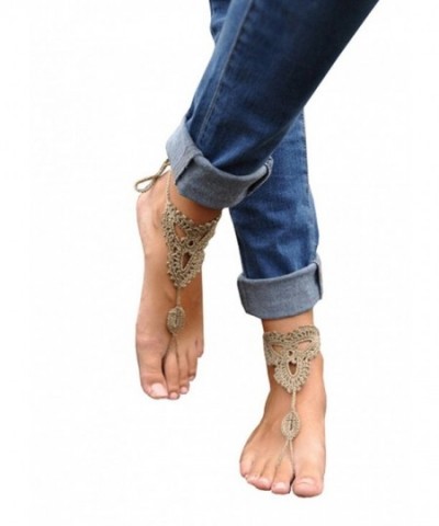Cougars Handmade Jewelry Barefoot Sandals