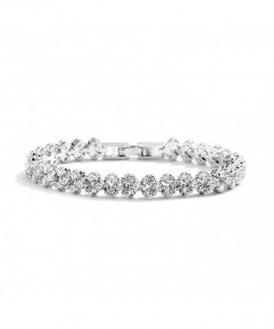 Mariell Wedding Bridal Tennis Bracelet