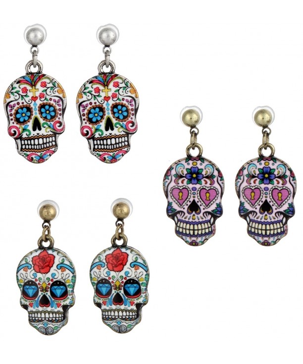 Sugar Skull Dead Earrings Sets