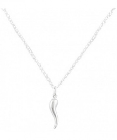 Sterling Italian Pendant Neclace I 1222