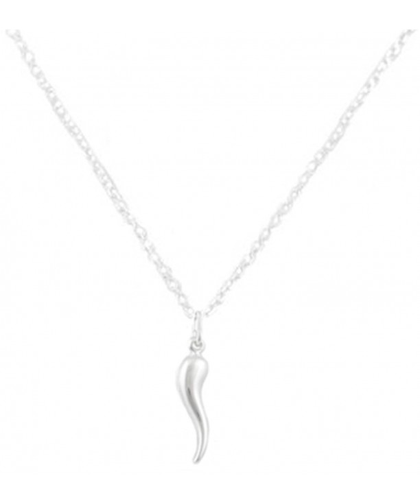 Sterling Italian Pendant Neclace I 1222