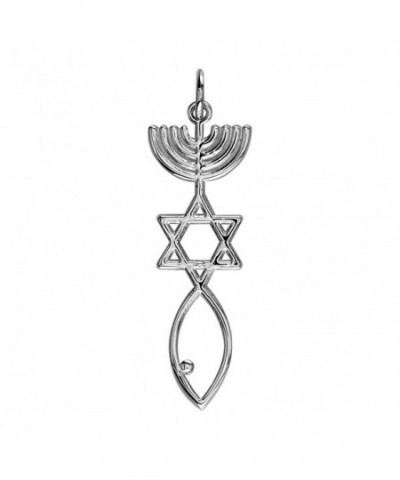 Messianic Jewelry Charm Sterling Silver