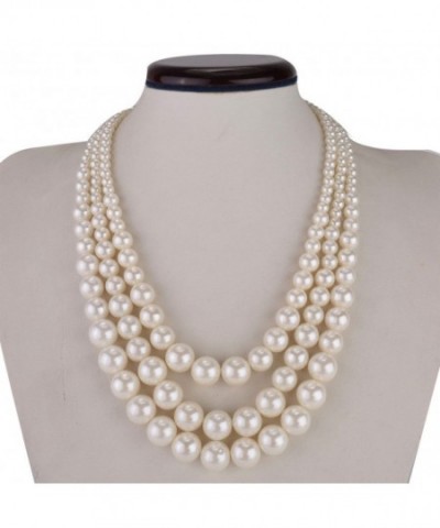 Women's Pearl Strand Necklaces