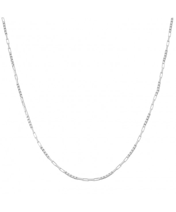 Sterling Silver Polish Alternate Chain