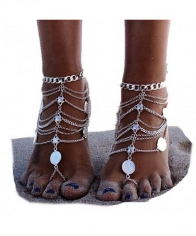 Luxjewelry Silver Blessing Anklets Jewelry