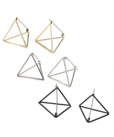 Beydodo Plated Earrings Minimalist Triangle