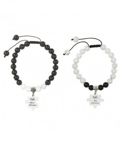 Meibai Natural Couples Bracelet Stainless