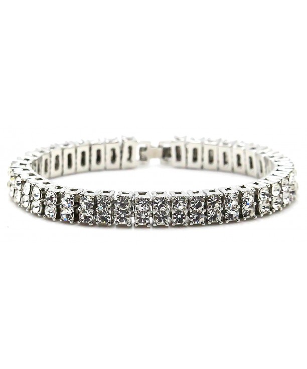 crystal titanium fashion jewelry bracelet