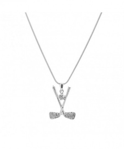 chelseachicNYC Crystal Necklace Silver Plated