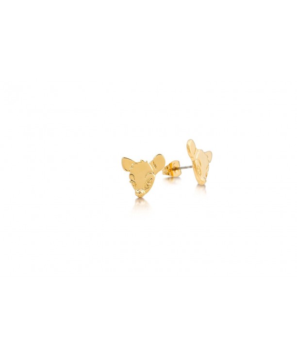 Disney Couture Bambi Face Earrings