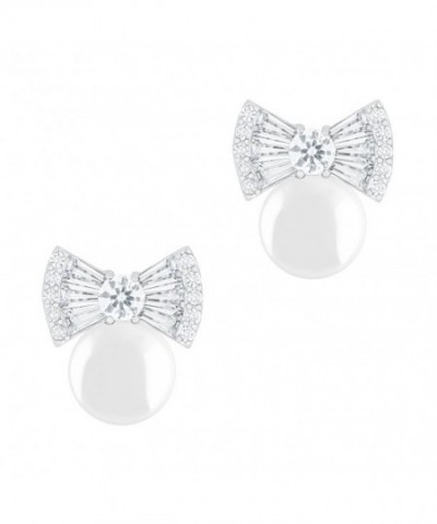 Utopia Simulated Zirconia Earrings 7 5 8Mm