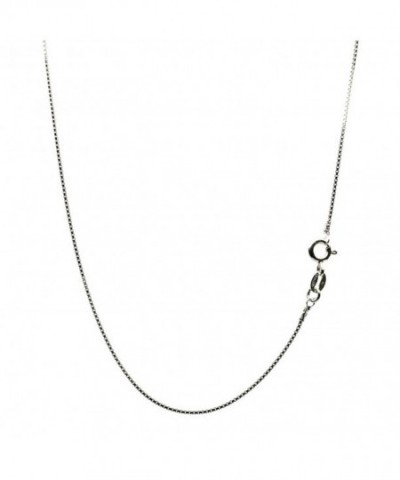 Sterling Silver Chain Necklace Italy