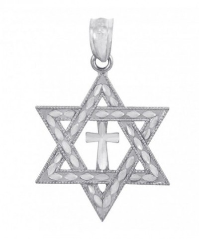 Sterling Silver Jewish Charm Pendant