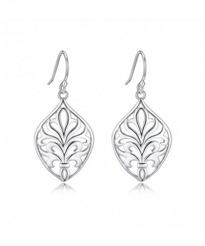 Polished Sterling Filigree Earrings Just Launched