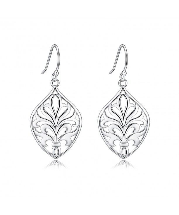 Polished Sterling Filigree Earrings Just Launched