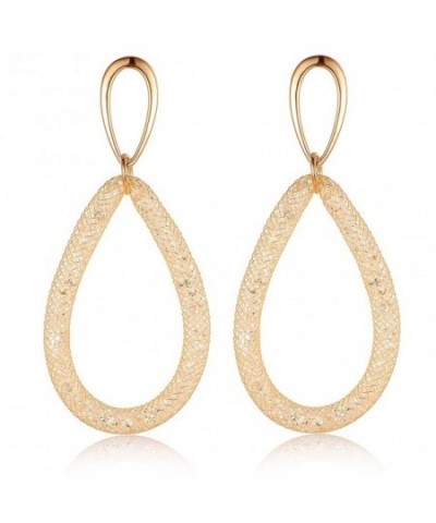 Mytys Plated Fishnet Earring Earrings