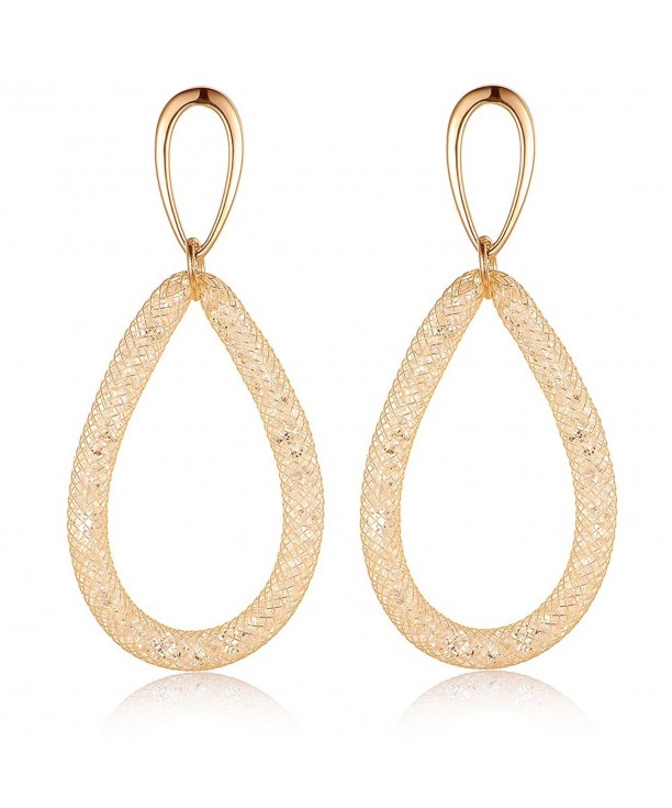 Mytys Plated Fishnet Earring Earrings