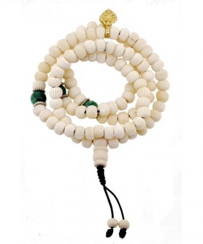 Yak Bone 108 Beads Necklace