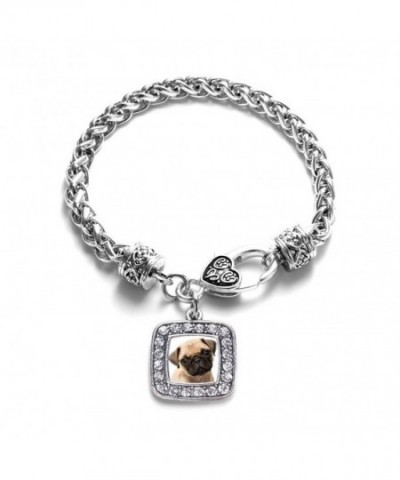 Classic Silver Plated Crystal Bracelet