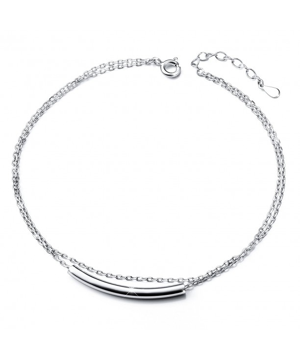 Popular Layered Sterling Adjustable bracelet