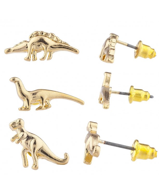 Lux Accessories Dinosaur Jurassic Earring