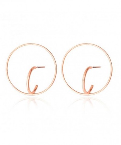 Jane Stone Geometric Earrings E0634 Rose