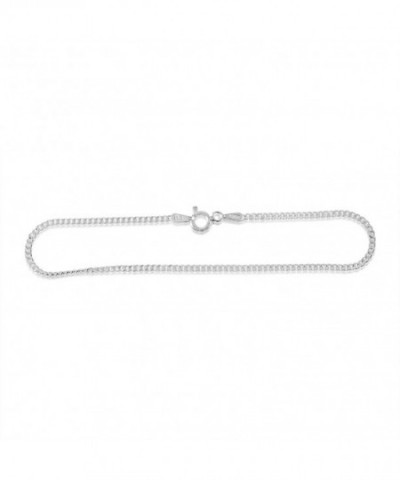 Sterling Silver Cuban Chain Bracelet