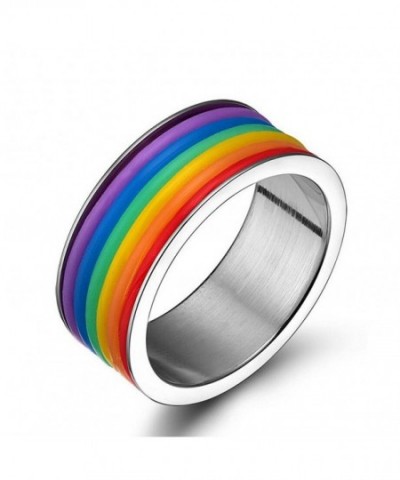 WINCAN Stainless Lesbian Rainbow Engagement