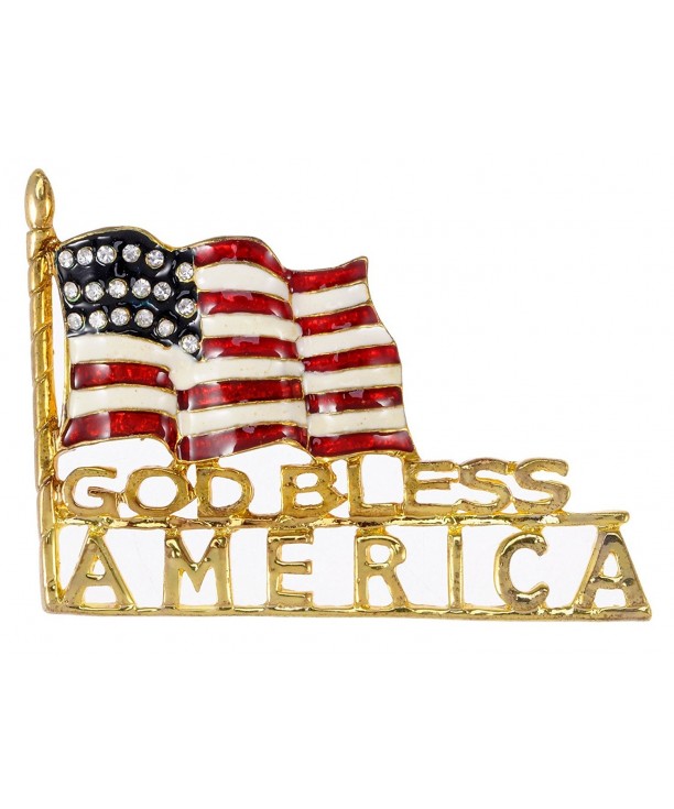 Alilang America Rhinestone American Patriotic